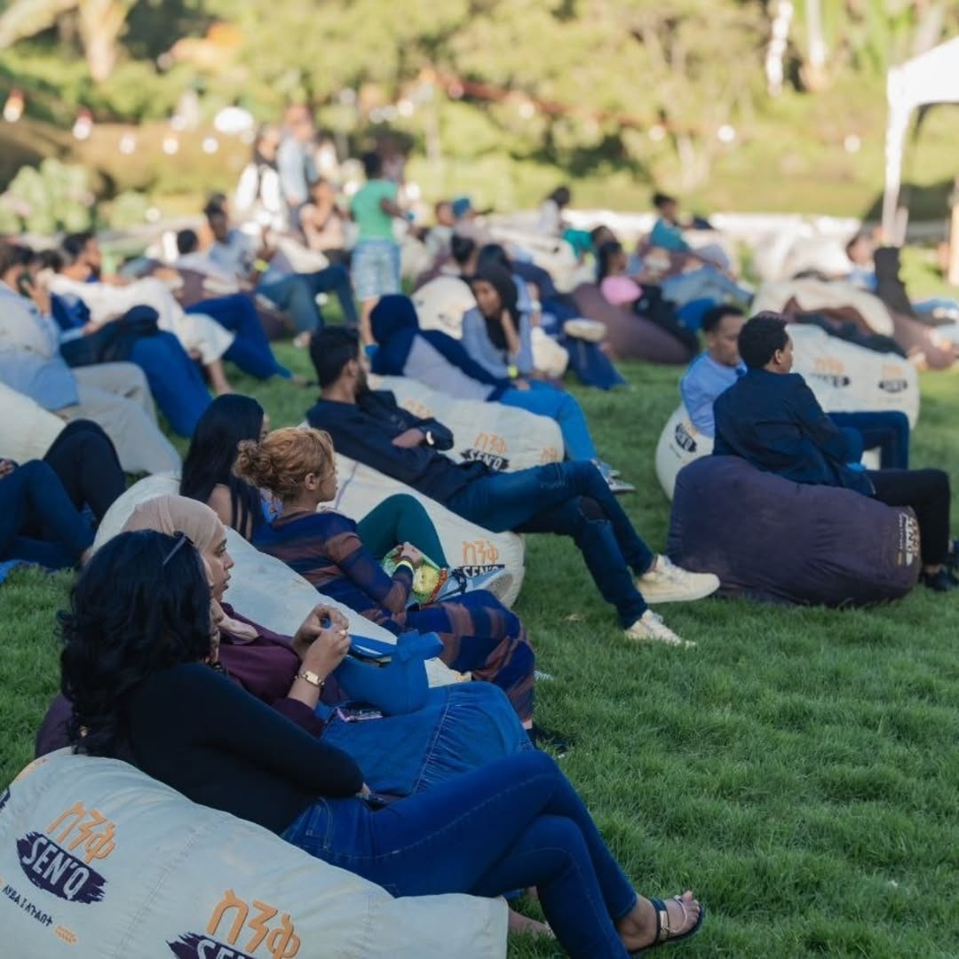 🎬 Addis Open Air Cinema – last night felt unreal