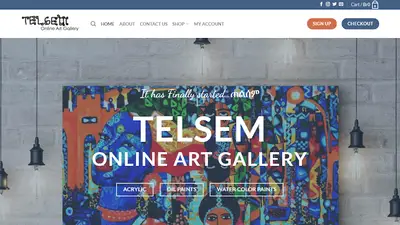 Telsem Online Art Gallery